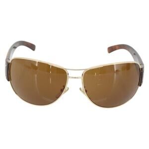 Prada Tortoise Pattern Sunglasses Brown